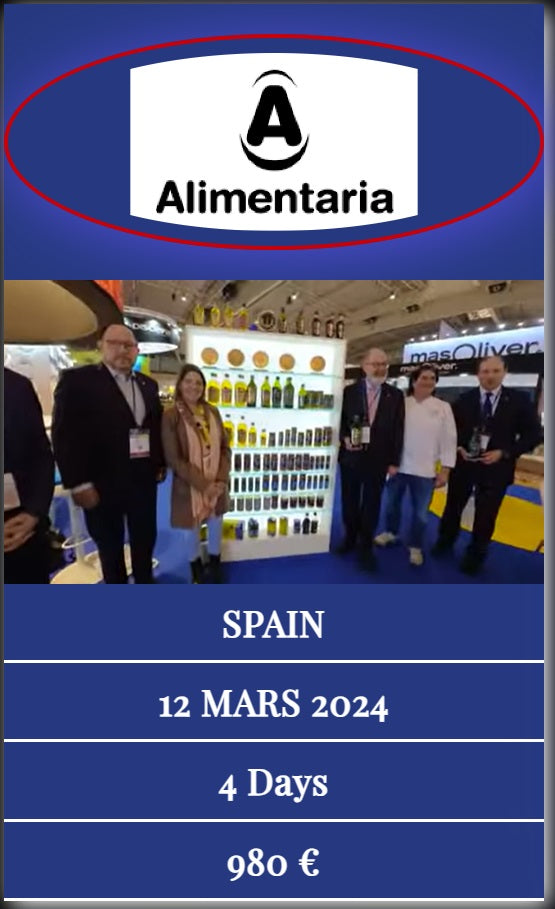 Alimentaria en España - Stands "Best Olive Oils Store" y "Best Olive Oils Spain"