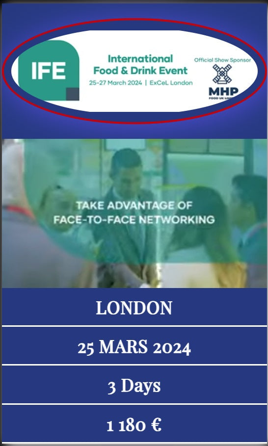 Participación en la IFE de Londres - Stand "Best Olive Oils Store"